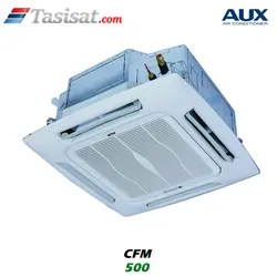 فن کویل کاستی چهار طرفه AUX آکس 500 CFM مدل AFC-500CA/4