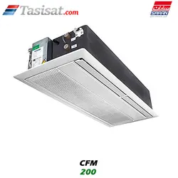 فن کویل کاستی یک طرفه ساران به ظرفیت 200 CFM مدل SRFCC-1-200