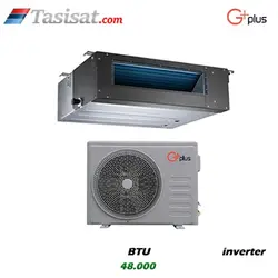 داکت اسپلیت اینورتر جی پلاس 48000 BTU سری L مدل GCD-48LN8HR1 | تاسیسات.کام