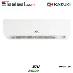 کوار گازی کازوکی اینورتر 24000 BTU مدل IAC-24CH/XA-I/A | تاسیسات.کام