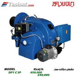 مشعل دوگانه سوز ایران رادیاتور kcal/h 850000 مدل DP 1 C SP