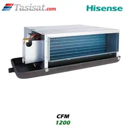 فن کویل سقفی توکار هایسنس 1200 CFM مدل HFP-204WA/C50Z03(1200)