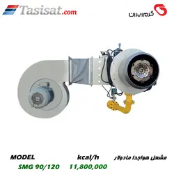 مشعل هواجدا مادولار گرم ایران 11800000 Kcal/h مدل SMG 90/120