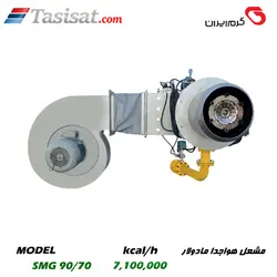 مشعل هواجدا مادولار گرم ایران 7100000 Kcal/h مدل SMG 90/70