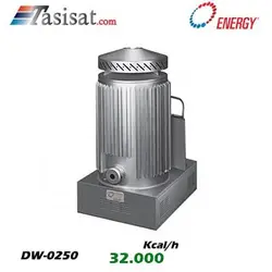 مینی بخاری کارگاهی نفتی - گازوئیلی انرژی 32.000 kcal/h مدل DW-0250 | تاسیسات.کام
