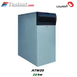 پکیج زمینی گرم ایران 28kw مدل ATW20 (بدون پمپ و مبدل (فقط گرمایش مرکزی )و با ترموستات