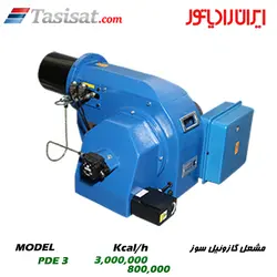 مشعل گازوئیل سوز ایران رادیاتور 3000000 kcal/h مدل PDE 3