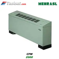 فن کوئل زمینی شیب دار  مهراصل مدل fcbf1-2000