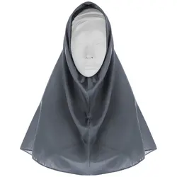 مقنعه مدل ۹۰ کد ۰۷ رنگ طوسی کم رنگ سایز ۹۰ سانتی متر