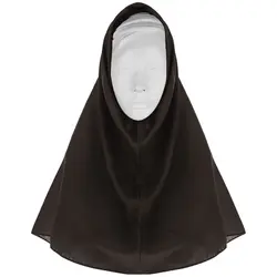 مقنعه مدل ۹۰ کد ۰۱ رنگ نوک مدادی سایز ۹۰ سانتی متر