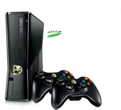 خرید ایکس باکس 360 اسلیم همراه با 100 بازی با دو دسته | Xbox 360 slim با بازی و دو دسته