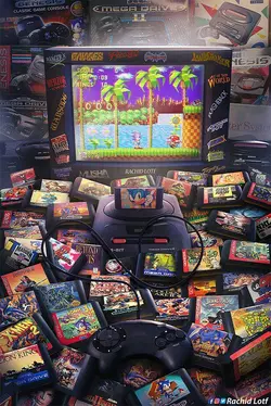 خرید سگا مدل mega drive 2 | قیمت Sega