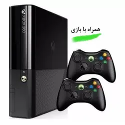 خرید ایکس باکس 360 سوپر اسلیم همراه با 150بازی با دو دسته | Xbox Super Slim