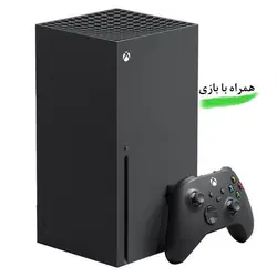 خرید ایکس باکس سری ایکس همراه با بازی | قیمت Xbox series X همراه با بازی