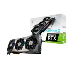 کارت گرافیک ام اس آی مدل GeForce RTX 3070 Ti SUPRIM X 8G حافظه 8 گیگابایت