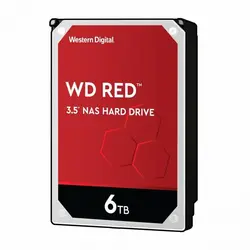 هارددیسک اینترنال وسترن دیجیتال قرمز مدل WD60EFAX ظرفیت 6 ترابایت