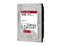 هارد اینترنال وسترن دیجیتال مدل WD80EFAX Red plus ظرفیت 8 ترابایت