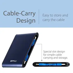 هارد اکسترنال سیلیکون پاور مدل Armor A80 ظرفیت 1 ترابایت