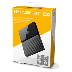 هارددیسک اکسترنال وسترن دیجیتال مدل My Passport WDBYFT0030B ظرفیت 3 ترابایت
