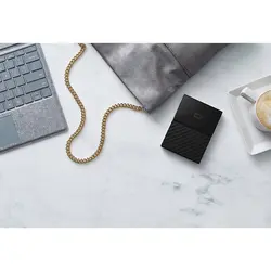 هارددیسک اکسترنال وسترن دیجیتال مدل My Passport WDBYFT0030B ظرفیت 3 ترابایت