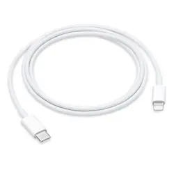 کابل مبدل اپل تایپ سی به لایتنینگ Apple Lightning to USB-C Cable (1 m)