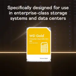هارددیسک اینترنال وسترن دیجیتال مدل Gold WD2005FBYZ ظرفیت 2 ترابایت