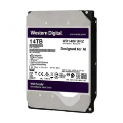 هارد اینترنال وسترن دیجیتال 14 ترابایت بنفش مدل WD140PURZ