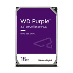 هارد اینترنال وسترن دیجیتال بنفش 18TB مدل WD180PURZ