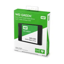 حافظه اس اس دی اینترنال وسترن دیجیتال مدل SSD Green WDS240G2G0A ظرفیت 240 گیگابایت