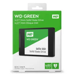 حافظه SSD وسترن دیجیتال مدل GREEN WDS480G2G0A ظرفیت 480 گیگابایت