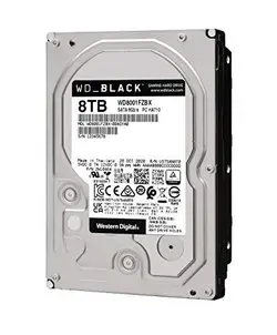 هارد اینترنال وسترن دیجیتال بلک مدل WD8001FZBX ظرفیت 8 ترابایت
