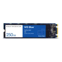 حافظه اس اس دی اینترنال وسترن دیجیتال مدل WDS250G2B0B M.2 ظرفیت 250 گیگابایت