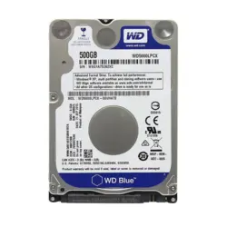 هارد اینترنال وسترن دیجیتال مدل WD5000LPCX Blue ظرفیت 500 گیگابایت