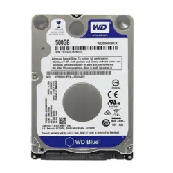 هارد اینترنال وسترن دیجیتال مدل WD5000LPCX Blue ظرفیت 500 گیگابایت