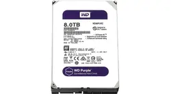 هارد اینترنال وسترن دیجیتال بنفش مدل WD80PURZ ظرفیت 8 ترابایت