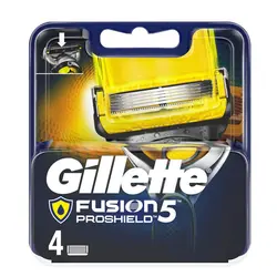 تیغ یدک ژیلت فیوژن مدل proshield بسته 4 عددی