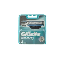 تیغ یدک مدل Mach 3 بسته 4 عددی ژیلت