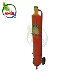 قیمت و خرید کپسول آتش نشانی 12 کیلویی CO2 دژ - ابزار اکسیژن امیر