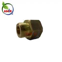 قیمت و خرید رابط برنجی شیر کپسول - ۲ به ۲ - ابزار اکسیژن امیر