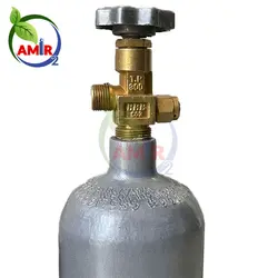 قیمت و خرید کپسول CO2 فولادی 2 لیتری - ابزار اکسیژن امیر
