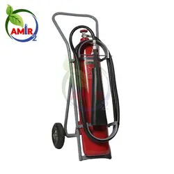 قیمت و خرید کپسول آتش نشانی 50 کیلویی CO2 چرخدار پیشرو
