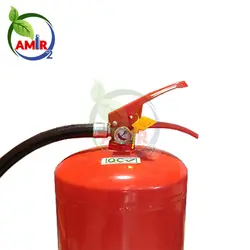 قیمت و خرید کپسول آتش نشانی پودر و گاز 9 کیلویی پیشرو