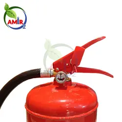 قیمت و خرید کپسول آتش نشانی پودر و گاز 6 کیلویی پیشرو