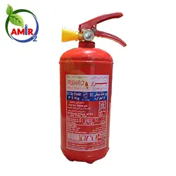 قیمت و خرید کپسول آتش نشانی پودر و گاز 2 کیلویی پیشرو