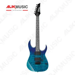 گیتار الکتریک آیبانز مدل  ibanez grg 120 qasp bgd