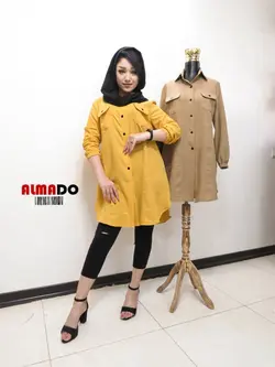 مانتو مدل بیتا ابروبادی ژاکارد