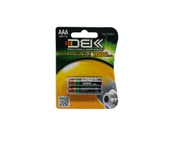 باتری نیم قلمی شارژی DBK 1000mAh AAA - الو پاناسونیک