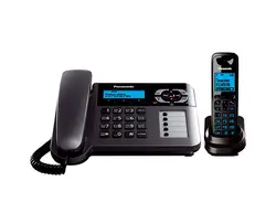 تلفن بی سیم و با سیم پاناسونیک مدل KX-TG6458 - الو پاناسونیک
