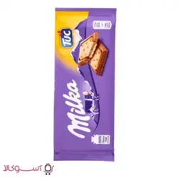 شکلات میلکا مدل بیسکویت tuc وزن 87 گرم