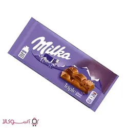 شکلات میلکا مدل triple وزن 80 گرم